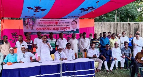 চৌগাছার আন্দুলিয়া হাইস্কুল মাঠে বিএনপির আলোচনা ও দোয়া