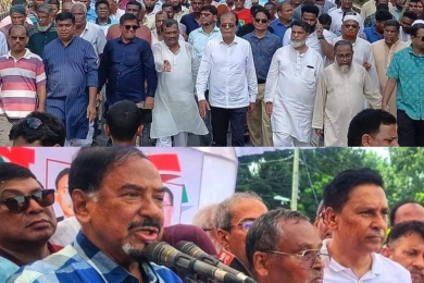 হত্যাকারীদের রাজনীতি করার কোনো অধিকার নেই : হাফিজ উদ্দিন।