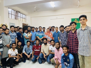 ইবির ডেভেলপমেন্ট স্টাডিজ বিভাগে নতুন সভাপতির দায়িত্ব গ্রহণ