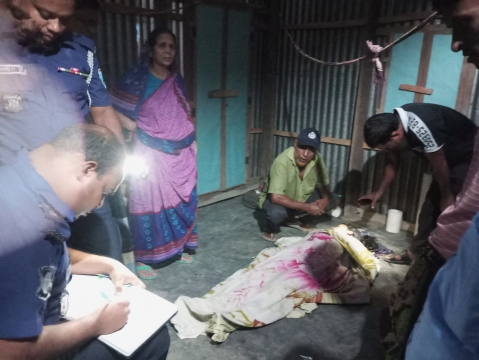 ফরিদপুরের ভাঙ্গায় এক গৃহবধূর আত্মহত্যা 