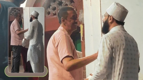 নিজাম উদ্দিন আউলিয়ার দরগাহে শেখ হাসিনার জন্য দোয়া করেন শামীম ওসমান