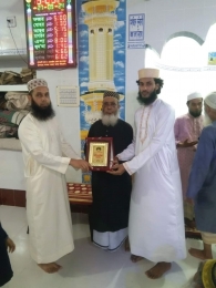 নলছিটির পশ্চিম গোপালপুর খতিববাড়ি জামে মসজিদের ইমামের বিদায়ী সংবর্ধনা অনুষ্ঠিত। 