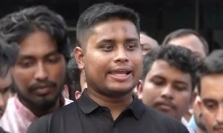  হাসনাত আবদুল্লাহর রাষ্ট্রপতির অপসারণসহ পাঁচটি দাবি