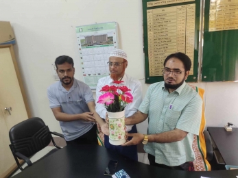 দায়িত্ব গ্রহণ করলেন ইবির ছাত্র উপদেষ্টা অধ্যাপক ড. মো: ওবায়দুল