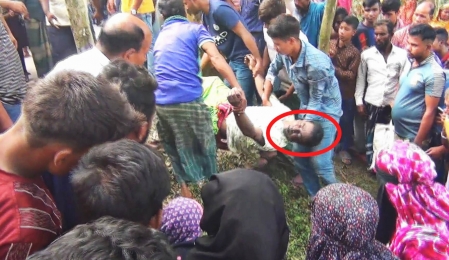 টাঙ্গাইলের ভূঞাপুরে সড়কের পাশে মিলল মাংস ব্যবসায়ীর লাশ!