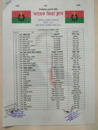 বকশীগঞ্জ নিলক্ষিয়া তারেক জিয়া ক্লাবের নবনির্বাচিত কমিটি প্রকাশ