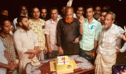 পীরগঞ্জে বিএনপি'র আয়োজনে সাইফুল ইসলামের জন্মদিন পালন