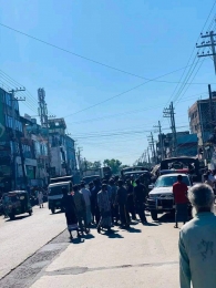 চৌদ্দগ্রামে ফুটপাত অবৈধ দখলমুক্ত রাখতে যৌথ বাহিনীর আবারও বিশেষ অভিযান