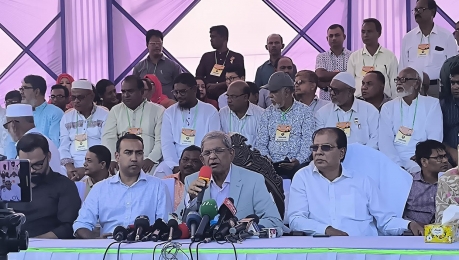 অন্তর্বর্তীকালীন সরকারকে সময় দিতে হবে : মির্জা ফখরুল
