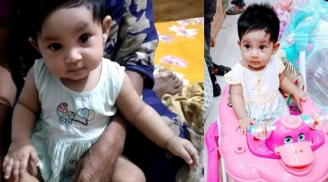 আজিমপুরে মায়ের মুখে স্প্রে করে আট মাসের শিশুকে ছিনিয়ে নিয়েছে ডাকাতরা