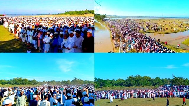 লাখো  মুসল্লির পরম দোয়া  ও মমতায় সিক্ত হযরত মাওলানা  মোহাম্মদ খলিল আহমদ সাহেব। 