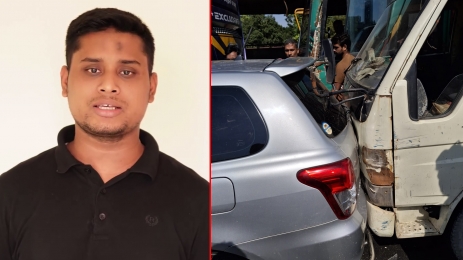  ২৪ ঘণ্টার ব্যবধানে দুইবার সড়ক দুর্ঘটনার শিকার হাসনাত আব্দুল্লাহ