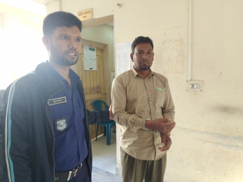 কালীগঞ্জে মিমাংসা করতে গিয়ে ইউপি সদস্য কারাগারে।। 