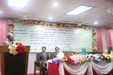 আমাদের ক্যাম্পাস ছোট হলেও আন্তরিকতায় আমরা বিশাল: জবি উপাচার্য