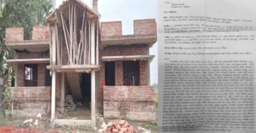 চৌদ্দগ্রামে প্রবাসীর বাড়ী নির্মাণ কাজে বাধা ও চাঁদা দাবির অভিযোগ