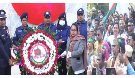 রংপুরের পীরগঞ্জে নানা আয়োজনে ৫৪তম বিজয় দিবস পালিত হয়