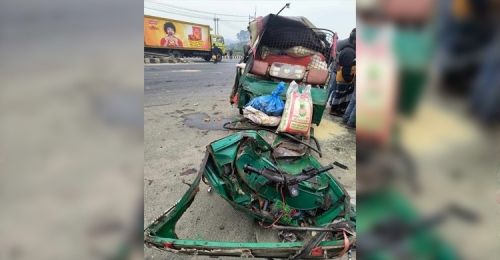 টাঙ্গাইলে বাস-সিএনজি সংঘর্ষে দুজন নিহত