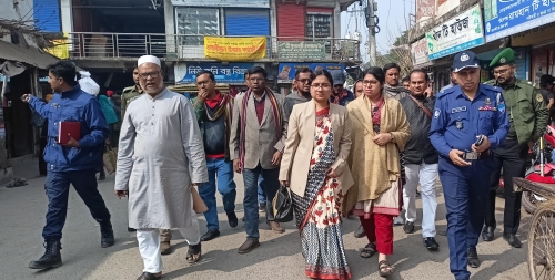 চৌগাছায় উপজেলা প্রশাসন   ও পৌরসভার যৌথ অভিযান