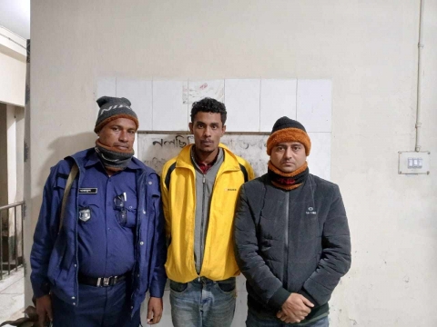 নলছিটিতে মাদক মামলায় সাজাপ্রাপ্ত পলাতক আসামি গ্রেপ্তার