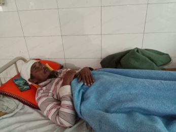 কালীগঞ্জে সাবেক ইউপি সদস্যের বিরুদ্ধে জোরপূর্বক জমি দখলের অভিযোগ।।