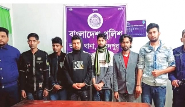 ফরিদপুরে টিকটক করার কথা বলে তরুণীকে সংঘবদ্ধ ধর্ষণঃ আটক- ৬
