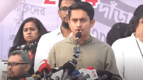 শেখ হাসিনা পুলিশকে টিস্যুর মতো ব্যবহার করেছেন: সারজিস আলম