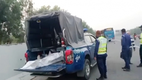 ফরিদপুরের ভাঙ্গায় বাস চাঁপায় মোটরসাইকেল আরোহী নিহত