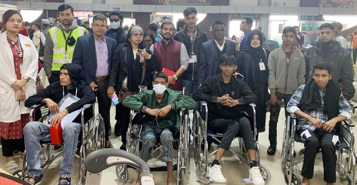 জুলাই বিপ্লবে আহত আরও ৬ জন উন্নত চিকিৎসার জন্য থাইল্যান্ডে