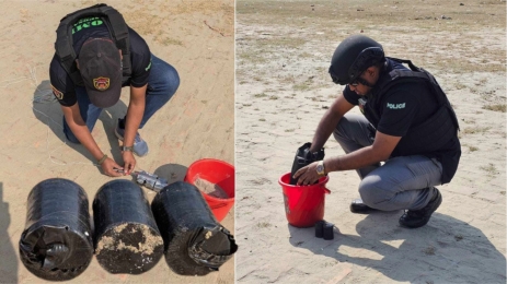 ফার্মগেটে তিনটি ককটেল উদ্ধার, সিটিটিসি কর্তৃক নিষ্ক্রিয়