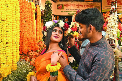 আজ একই দিনে পহেলা ফাল্গুন ও ভালোবাসা দিবস