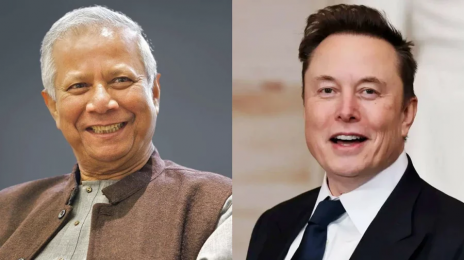 স্যাটেলাইট ইন্টারনেট সেবা চালু করতে মাস্কের সঙ্গে ড. ইউনূসের আলোচনা
