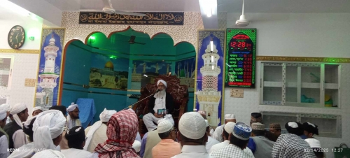 লছিটিতে ইমান উদ্দিন হাওলাদার জামে মসজিদ ও মাদ্রাসার শুভ উদ্বোধন