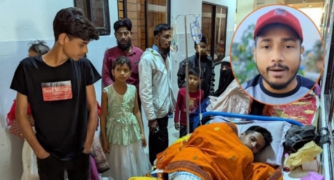 ফেসবুক পেজ নিয়ে বিরোধ, সহযোগীর ভাইয়ের হাত ভাঙলেন ‘বিনোদন ভাই’
