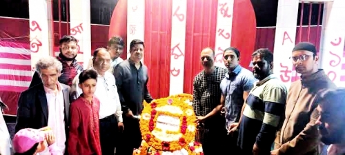 আন্তর্জাতিক মাতৃভাষা দিবসে নলছিটি প্রেসক্লাবের শ্রদ্ধাঞ্জলি।