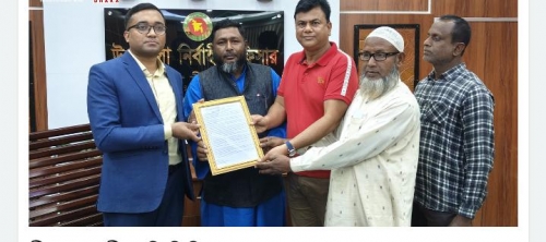 নীলফামারীতে ইটভাটা মালিকদের ৭দফা দাবি ও শ্মারকলিপি প্রদান। 