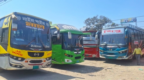 জামালপুরে ৩৩ ঘণ্টা পর গণপরিবহন ধর্মঘট প্রত্যাহার