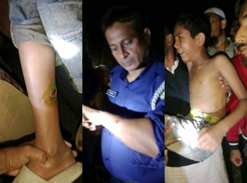ঝালকাঠিতে ইফতারীর সময় ডাকাতির চেষ্টা,ককটেল বিস্ফোরণ,পুলিশসহ আহত ৩