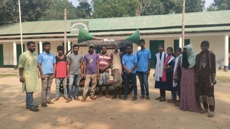 নতুন ভোটার তালিকা হালনাগাদ কার্যক্রমের প্রচারণা করছে আস্থা যুব ফোরাম বাহুবল উপজেলা 