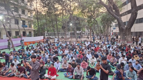 জবিতে দেড় হাজার শিক্ষার্থীর মিলনমেলায় গণতান্ত্রিক ছাত্রসংসদের ইফতার মাহফিল