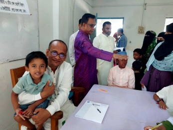 ঝালকাঠিতে বিএনপি চেয়ারপার্সনের উপদেষ্টা জিয়াউদ্দীন হায়দারের নির্দেশনায় দিনব্যাপী ফ্রি মেডিকেল ক্যাম্প।