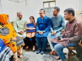 কারা হেফাজতে মারা যাওয়া  ছাত্রদল নেতার পরিবারের খোঁজ নিলেন তারেক রহমান