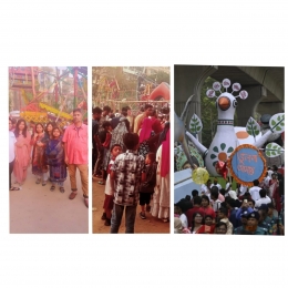 বর্ষবরণের রঙে রঙিন সারা দেশ