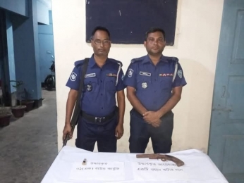 হাতিয়া থানা পুলিশের অভিযানে আগ্নেয়াস্ত্র উদ্ধার!