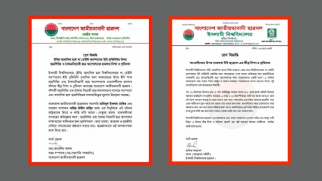 শহীদ জিয়াকে ‘স্বৈরশাসক’ বলা সাংবাদিকের পক্ষে বিবৃতি ছাত্রদলের
