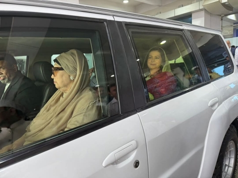 বাসায় পৌঁছালেন বেগম খালেদা জিয়া