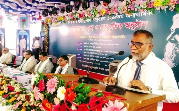 রবীন্দ্রনাথ ও বাংলা সাহিত্য একে অপরের পরিপূরক: ইবি উপাচার্য