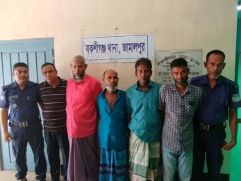 বকশীগ‌ঞ্জে অপারেশন ডেভিল হান্ট ও বি‌শেষ অ‌ভিযা‌নে আটক ৯