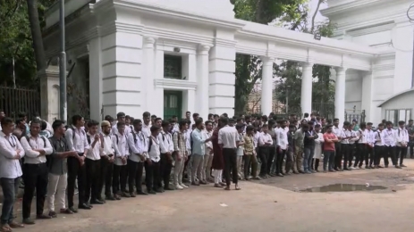 হাইকোর্টের সামনে অবস্থান কর্মসূচি- শিক্ষার্থীদের