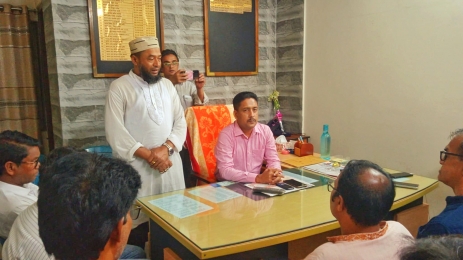 হাকিমপুর থানায় নবাগত ওসির সঙ্গে সাংবাদিকদের মতবিনিময় সভা অনুষ্ঠিত