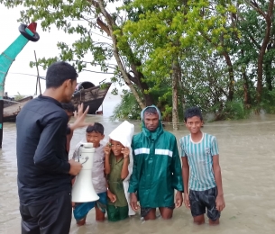 ভোলার উপকূলীয় এলাকায় ইয়েস বাংলাদেশের সচেতনমূলক কার্যক্রম